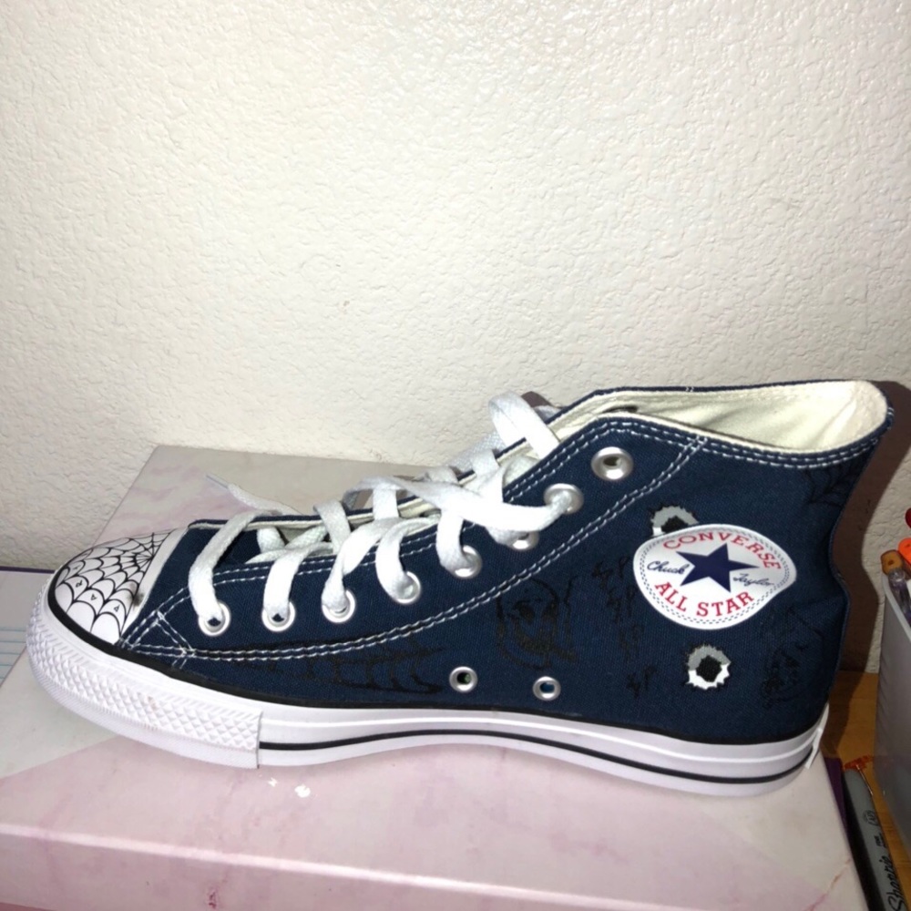Sean Pablo Navy Blue Converse
